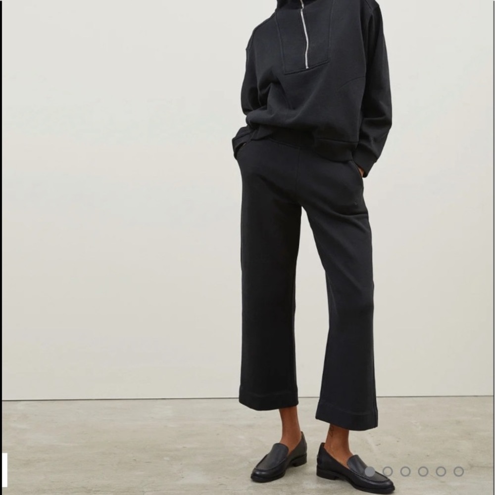 New everlane The Track Wide-Leg Pant black size medium small
